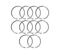 WPOMHRNZQ Kit di Fasce Elastiche for pistone da 10 Pezzi for Motosega HUS 55, 55 Ran-Her, 257, 357, 357XP, Parti di Ricambio 46 mm x 1,5 mm