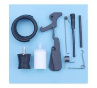 WPOMHRNZQ Kit di Riparazione for Maniglia Posteriore del Serbatoio del Carburante for Motosega Hus 181 281 288 288XP 281XP, Molla del Braccio di Chiusura dell'acceleratore, sfiato del tampone AV