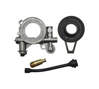 WPOMHRNZQ Kit Filtro Tubo Olio Pompa Olio ingranaggio a Vite Senza fine for HUS 365 371 372 372XP 362 Ricambi for Motosega