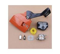 WPOMHRNZQ Pignone Frizione, Coperchio Catena, Maniglia Freno, Gruppo carburatore for Motosega Hus 136 137 141 142, Pezzo di Ricambio