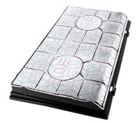 wpro CHF190/1 - Accessorio per cappa aspirante/filtro ai carboni attivi tipo 190 per il ricircolo dell'aria, adatto per molti modelli (Bauknecht, IKEA, Whirlpool)