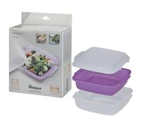 Wpro Dampfgarbehälter Quadrato 240x200mm per Microonde STM008 4820000013392