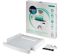 WHIRLPOOL Kit di sovrapposizione con ripiano scorrevole per lavatrici e asciugatrici - SKS101