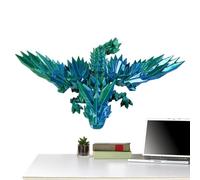 Wpsagek Drago di stampato in, Drago stampato in con ali | Bellissimo giocattolo Fidget del drago di | Giocattoli per bambini flessibili e divertenti, decorazione per la casa
