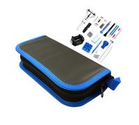 Wpsagek Kit di strumenti per la sostituzione a batteria 'orologio, kit di riparazione 'orologio - Rimozione manuale dei collegamenti 'orologio - Attrezzo per barra a molla con custodia per il