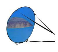 Wpsagek Vela per kayak, vela pieghevole per windsurf, per kayak, versatili per canoa, barca gonfiabile, yacht