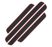WpTrick 4 Pezzi Battitacco Auto per Mitsubishi Eclipse Cross, Protezione Sottoporta Auto CIA Porta Auto Pedaliera Benvenuto Striscia AntiGraffio Protezione Bordi Impermeabile,B