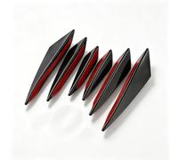 WpTrick Canard Paraurti Anteriore Auto per Vauxhall Mokka 2012-2026 | Spoiler Labbro Splitter Paraurti, Alette Modanatura Laterale Esterna, Spoiler Canard Anteriore Auto Con Nastro Adesivo