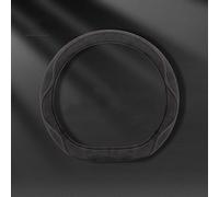 WpTrick Coprivolante per Dacia Duster 2013-2023 2024 2025, Coprivolante per Auto, Protezione Custodia Volante, Antiscivolo Traspirante Durevole Accessori Auto Interno,D-Black