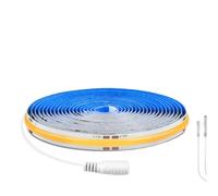 WQBQXNY Lampada da cucina a LED for mobili 12V COB LED Strip Light Penetrabile 25mm Pannello in legno Sensore touch for scansione manuale Interruttore(Warm White,3 METER_US PLUG)