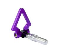 WQBQXNY Paraurti con Gancio di Traino Triangolare for paraurti Anteriore for Modifica Auto, Adatto alla Maggior Parte dei Veicoli. Parte di Auto con Gancio for rimorchio Triangolare(Purple Japanese)