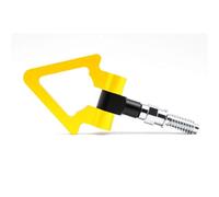 WQBQXNY Paraurti con Gancio di Traino Triangolare for paraurti Anteriore for Modifica Auto, Adatto alla Maggior Parte dei Veicoli. Parte di Auto con Gancio for rimorchio Triangolare(Gold European)