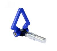 WQBQXNY Paraurti con Gancio di Traino Triangolare for paraurti Anteriore for Modifica Auto, Adatto alla Maggior Parte dei Veicoli. Parte di Auto con Gancio for rimorchio Triangolare(Blue Japanese)