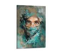 WQBYDS Pittura di opere d'arte su tela 40 * 60cm Senza Cornice Saluto al dottore 1 belle donne su tela pittura wall art poster camera da letto decorazione della casa