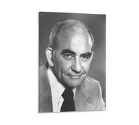 WQBYDS Pittura di opere d'arte su tela 60 * 80cm Senza Cornice Ed Asner Film Attore Ritratto Poster Decorazione Soggiorno Camera da letto Pittura