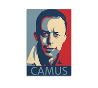WQBYDS Poster E Stampe 40 * 60cm Senza Cornice Albert Camus stampa dipinti per soggiorno camera da letto decorazione