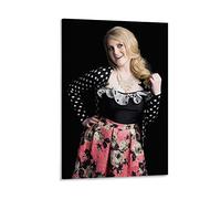 WQBYDS Poster E Stampe 50 * 70cm Senza Cornice Celebrità Meghan Trainor Singer stampa dipinti immagine per soggiorno camera da letto decorazione