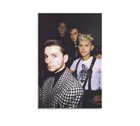 WQBYDS Poster E Stampe 60 * 80cm Senza Cornice Depeche Mode Band Group Poster Canvas Wall Art Pictures for Bedroom Wall Art Gifts Decor