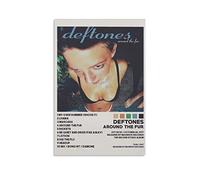 WQBYDS Quadri Su Tela 50 * 70cm Senza Cornice Deftones Around The Fur Poster Wall Art per Office Home Decor Camera da Letto Decorazione Regalo