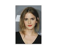 WQBYDS Quadro Su Tela 40 * 60cm Senza Cornice Decorazione della stanza di Emma Watson per murale di ragazze adolescenti per soggiorno cucina bagno