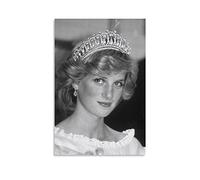 WQBYDS Quadro Su Tela 40 * 60cm Senza Cornice La principessa Grace Lady Diana Camera da letto Pittura decorativa Poster Camera estetica