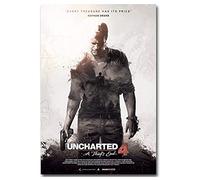 WQBYDS Stampe Quadri 40 * 60cm Senza Cornice L'immagine del murale sulla Theation Of The Game Art Of Uncharted 4: Poster Modern Family camera da letto Decor