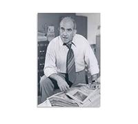 WQBYDS Tela Quadro 50 * 70cm Senza Cornice Ed Asner Movie Actor Poster Arredamento Casa Decorativo Soggiorno Camera da letto