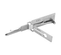 WQCMH Tool 2-in-1 per Pick & Decoder Kit di Riparazione Mano in Acciaio Inox Hook And Pickup Tool (Sc1)(Kw5)