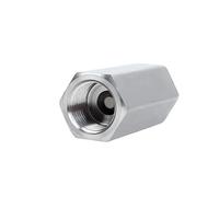 WQGQPXOB 1/8'' 1/4'' 1/2'' 3/4'' Stainless SteelFemale Check Valve 24 Steam High Temperature One Way Non-retrun Valves(0.5 inch)