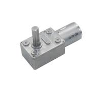 WQGQPXOB Motoriduttore a Vite Senza fine DC 8MM D7 con Coppia Elevata e Basso Numero di Giri Motore Elettrico 2-210rpm 6V 12V 24V DC