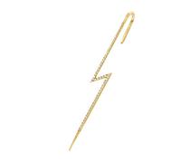 WQHPLMD 1PC Ladies Crawler Hook Earrings, Clip Diagonal Stud Earring, Personalized Classic, Jewelry Presents for Women Girls Present