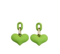 WQHPLMD 3D Love Drop Earrings Women And Girls Heart Earrings Lightweight Statement Earrings Women And Girls Birthday Christmas Jewelry