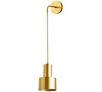 WQHPLMD Adjustable Hanging Sconce - all Copper Wall Light, 80cm Adjustable Chain - Living Room Bedside Bedroom Interior Lighting