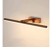 WQHPLMD Adjustable LED Bathroom Light Mirror for Make-Up Cabinet & Dressing Room - Brown, Gold, Black, Silver