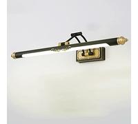 WQHPLMD Adjustable LED Bathroom Vanity Light with Swivel Lamp Head And Washroom Mirror Front Lamps, Acrylic Long Shade Makeup Light