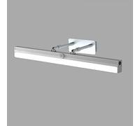 WQHPLMD Adjustable LED Mirror Front Light with 240° Rotation And Sensor Function Bathroom Vanity Lamp Sconce - Minimalist for Powder Room