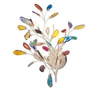 WQHPLMD Agate Lamp Light Luxury Color Bedside Lamp Decorative Soft Model Room Aisle Light