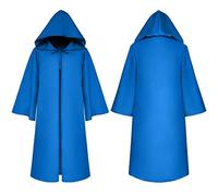 WQHPLMD Bright Red Medieval Adult Costume with Death Cloak Comfortable