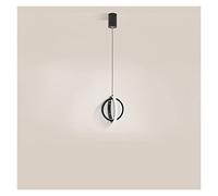 WQHPLMD Chandelier Creative Personality Art Restaurant LED Spherical Chandelier Bar Bedside Single Head Small Chandelier