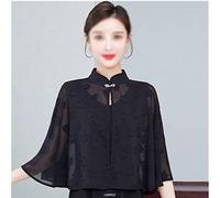 WQHPLMD Chiffon Shawl Thin Sun Protection Clothing Summer Cape Women's Lace Hollow Blouse Women's Cape (Color : A, Size : One Size)
