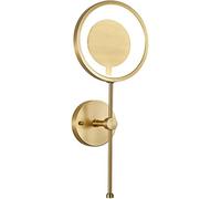 WQHPLMD Creative Geometry Shape Wall Light Metal Wall Sconce with Silicone Lampshade - 20cm Diameter, 40cm Tall