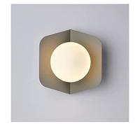 WQHPLMD da Letto con Luce Wall Nordica Colorino Gatina, Lampada da Camera per Ristorante e Ambientazione Rustica Industriale - Vetro Metallo Sceglie Il Lume Perfetto