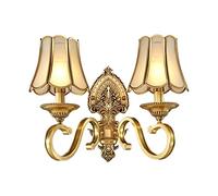 WQHPLMD da Lettura Indietro Facce Luce per Camere di Soggiorno, Bagno, Stanze e Atrium Ornamentata con Copper Puro