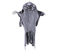 WQHPLMD Decorazioni per Feste di Halloween 3 Piedi Scheletro sospeso Skull Volo per l'arredamento della casa da Giardino da Giardino da Cortile Anteriore