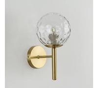 WQHPLMD Elegant Wall Light for Kitchen, Living Room And Corridors - Copper Sconces with 15cm Diameter LED Installation Kit