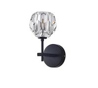 WQHPLMD Elegante Lampada da Poltrona Crystal Wall Sconce Indocina Oro Antico Materiale Metallo Luce LED Decorativa per Casa Villa Ospitare Arte Creazione