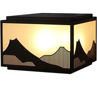 WQHPLMD Elettronico Esterno con Esterelante per Ponte Giardino, Lampada Pianta Quadro Grande Accendibile All'Alba Foro Postale Posta