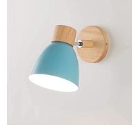 WQHPLMD European Wall Light Metal E27 Base in Legno Muro Decorazione Camera da Light Decorazione SCONCIO in IRRO Interno Regolabile INFORMAZIONE per Lettura di Lettura di Lettura Cafe