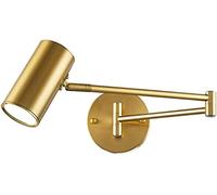 WQHPLMD Flexible Swing Arm Double-Sec Rocker Wall Light - Bedroom, Study & Reading Lighting