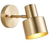 WQHPLMD for Bedroom Brass Bedside Light Adjustable Angle Sconces for Living Room Home Decor Lighting Fixture